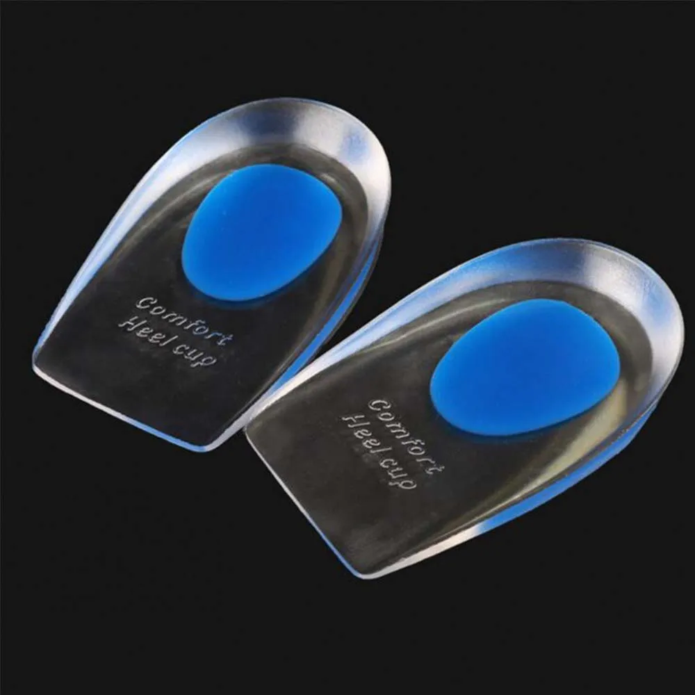 Silicon cushion Talonera heel Cup Adjustable Shoe Insoles For Plantar Fasciitis Soles Inserts Heel Pad High Heel Pads