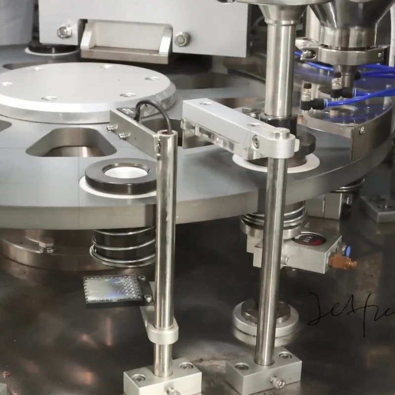 New machine 2022 Nespresso empty aluminum Coffee Capsule Rotary type popular in the USA automatic Nespresso filling machine