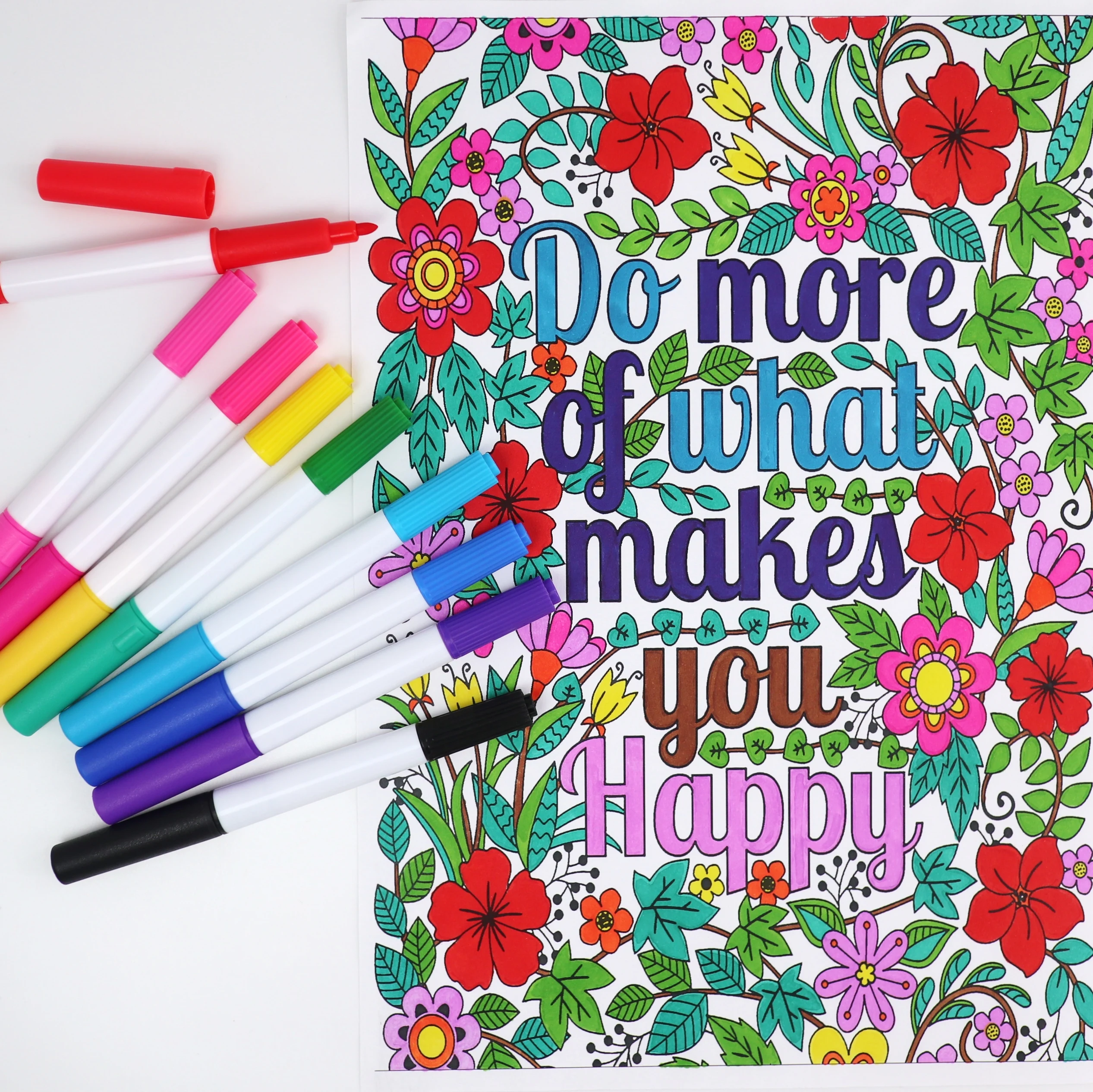 Different color paint dual tip double head permanent marker