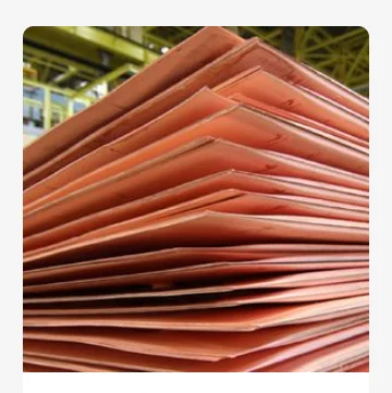 99.99% Pure Copper cathode sheets