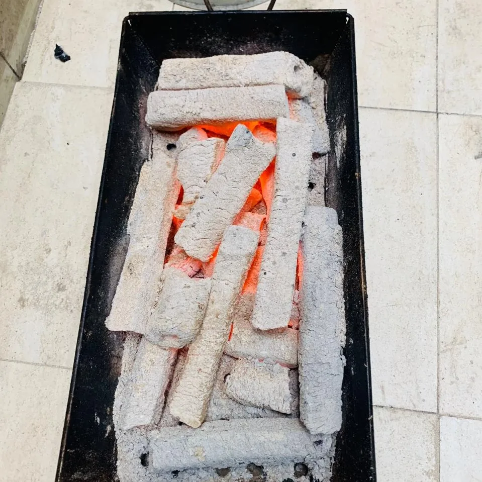 OGATAN Vietnam Sawdust Briquette Supplier Charcoal BBQ/GRILL Hexagonal charcoal White Ash High Heat Long burning time