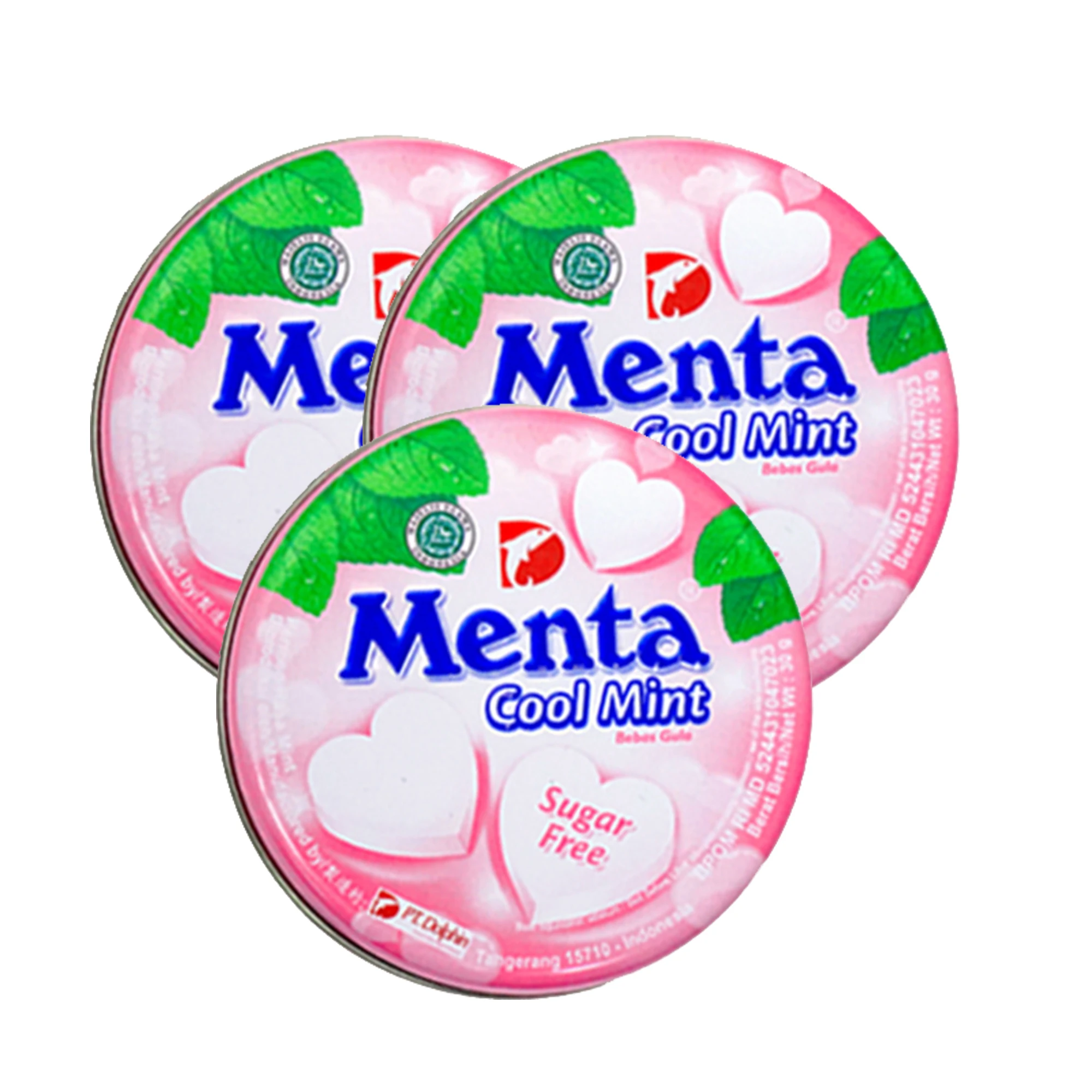 New Arrival 100% Export Oriented Bag OEM Candy Bulk Storage Cool Packing Sweet Candy Menta Can Candy Cool Mint From Indonesia