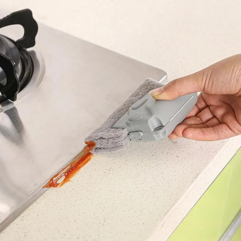 Window Dust Brush Wash Cleaning Tool Gap Dead Angle Kitchen Car Cleaner Products Glass Household for Windowsill Sponge