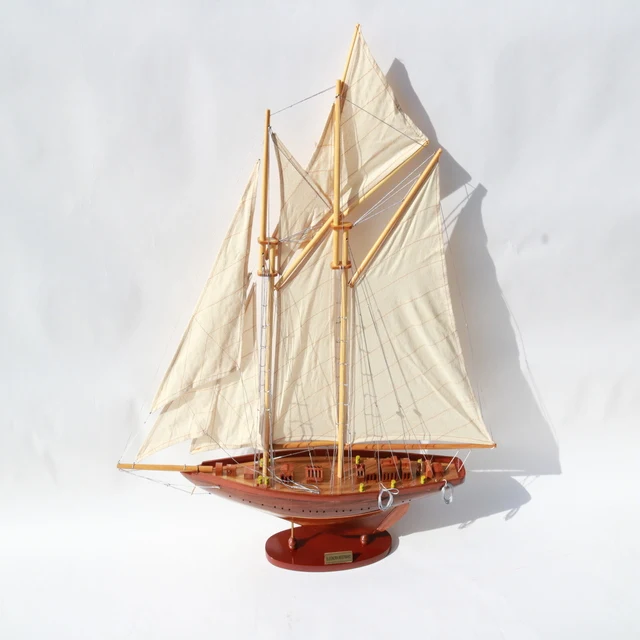 ELEONORA WESTWARD британские шхуны-деревянная модель парусной лодки высокого качества сделано во Вьетнаме