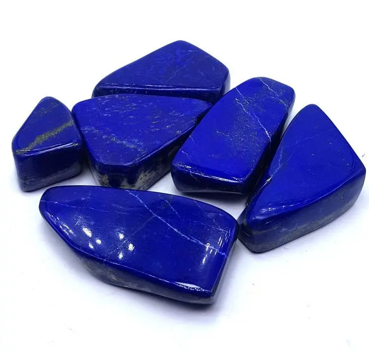 Hot Selling AAA Grade Lapis Lazuli Tumbled Stone Bulk Wholesale Natural Lapis Lazuli Tumble Stone Lapis Lazuli Healing Stone