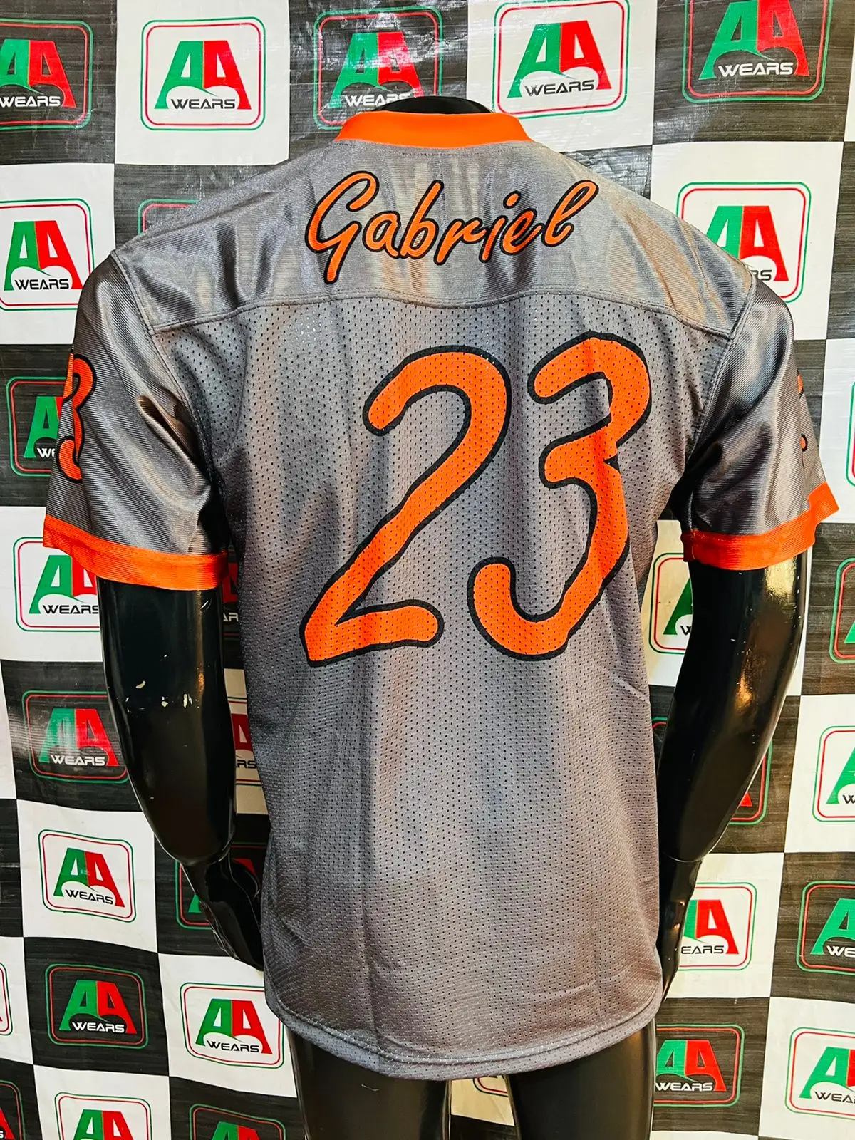 Custom American Football Jersey  Sleeveless Shorts Flag Wear Youth Adults Sublimation Pants bag packs Headbands Socks Tracksuits