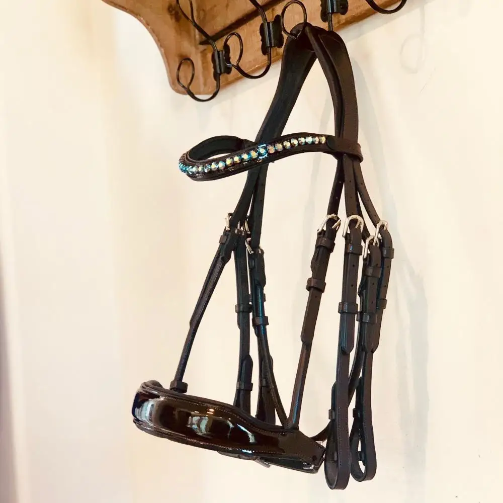 High Quality Custom Design Western Horse Bridle Real Leather with Custom Logo Factory Direct Wholesale