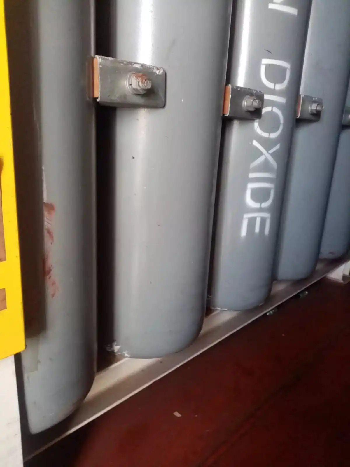 Empty CO2 Gas Cylinder For Use at Ship or Industrial ready for Export