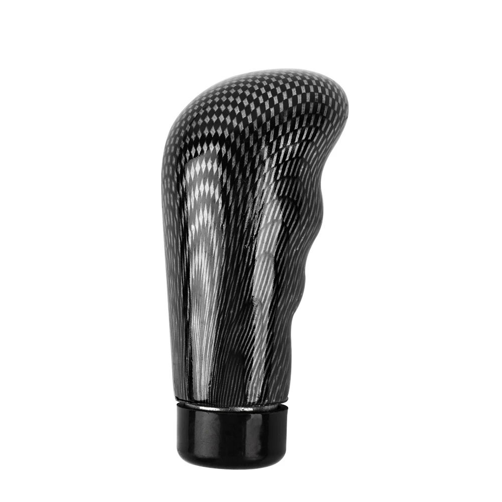 NEW 1PC Carbon Fiber Car Gear Knob Shift Lever Cover For Ford Focus 2 3 Fiesta Mondeo MK4 Ranger Toyota Corolla chr RAV4
