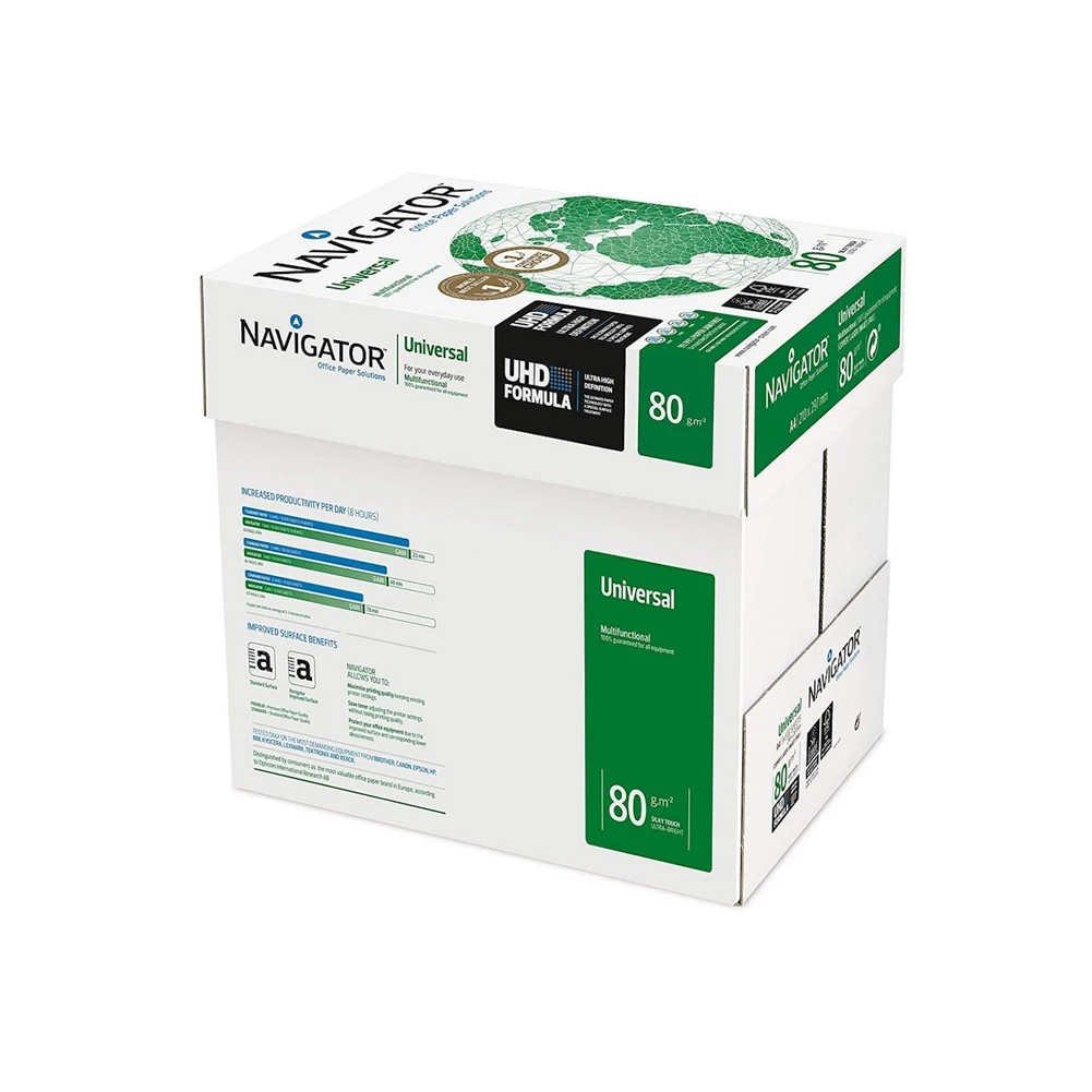 Navigator A4 Paper One 80 GSM Copy / 75gsm for Educational Materials Sale
