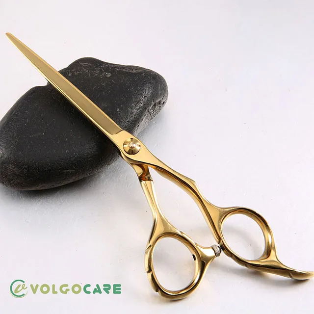 Left Hand Beauty Hair Cutting Scissors Set with Blunt Tip Straight Stainless Steel Blades Model VC-012622-7