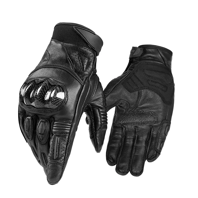 Full finger Racing Motorbike Motocross Protective Gear Motor Gloves leather Motorbike gloves