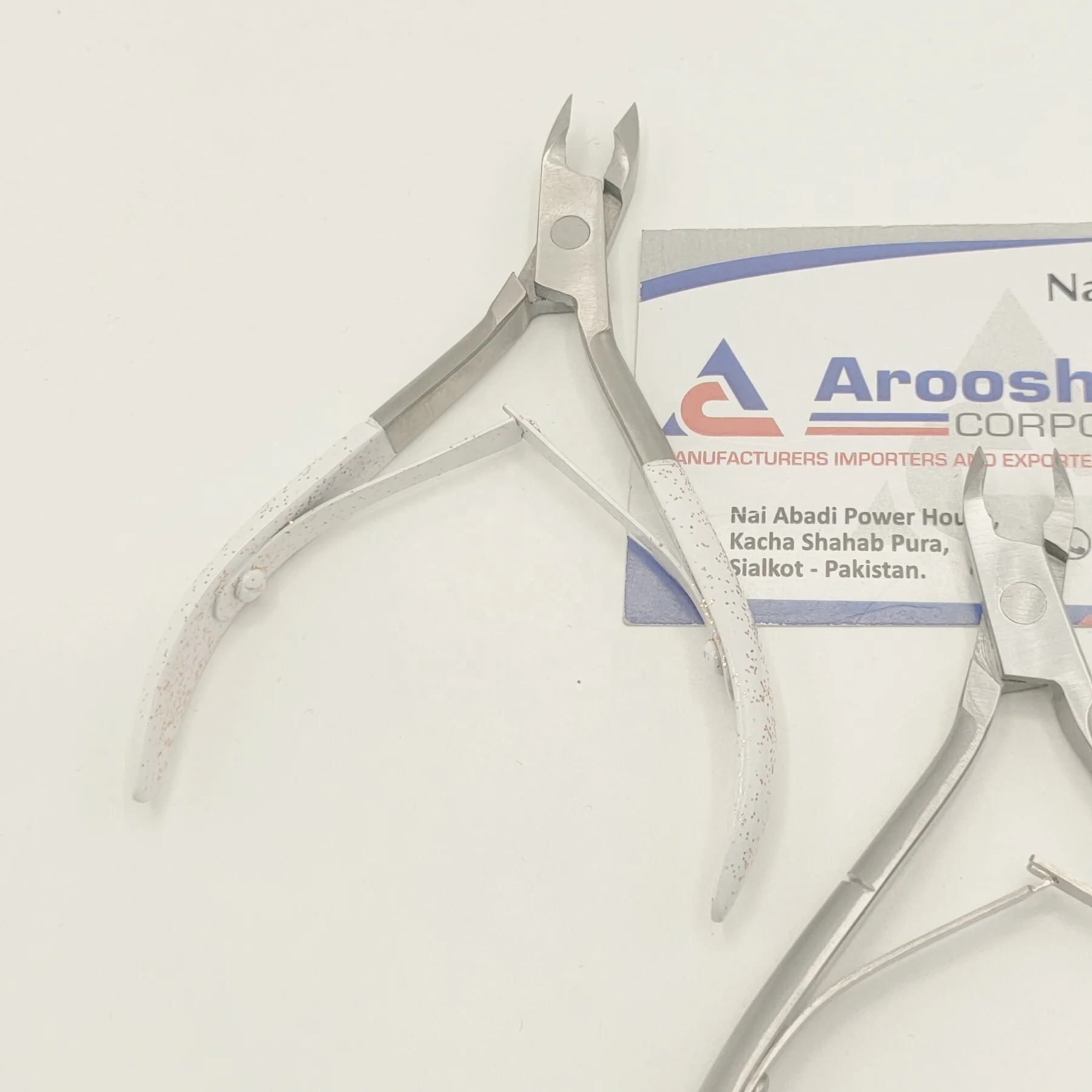 Wholesale Stainless Steel Nail Clipper High Quality Nail Cutter Cuticle Nippers 3 mm Tip