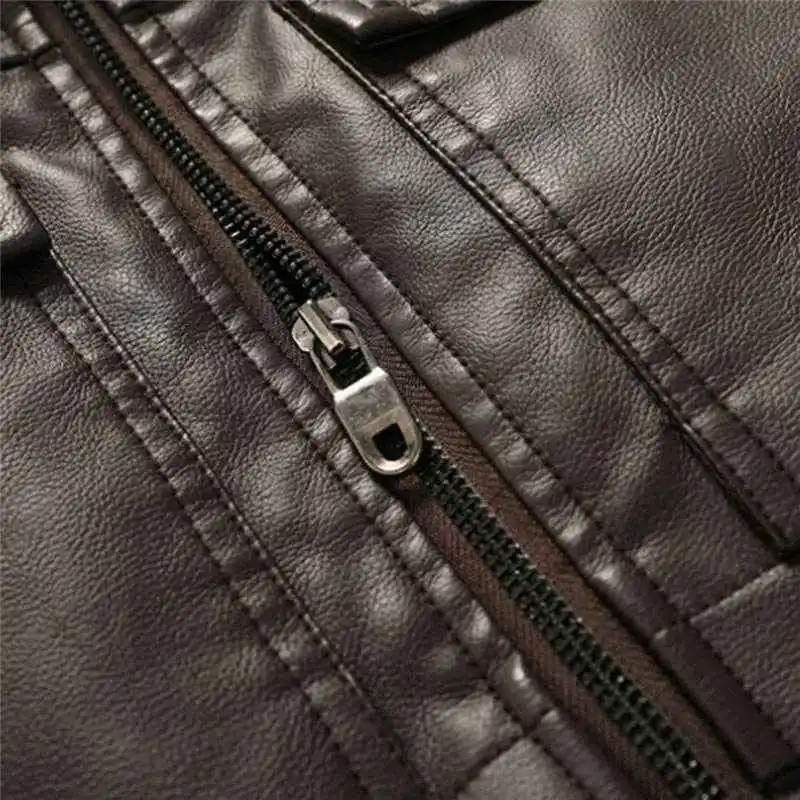 Men Custom High Quality Hot Sale Slim Fit Cotton Bomber Leather Jacket Windproof Hooded With Fur Bomber Jacket For Men