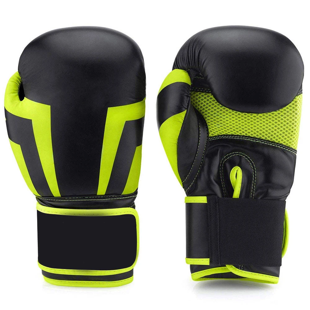 Custom Design Boxing Gloves Real Leather Training Professional manufactured 100 % Genuine Leather Boxing Gloves for sale