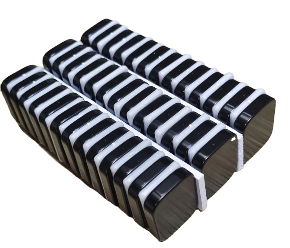 cheap black epoxy coated n45 40x20x10mm block shape neodymium magnet use for motor