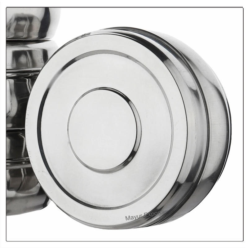 Stainless Steel Round Storage Canister