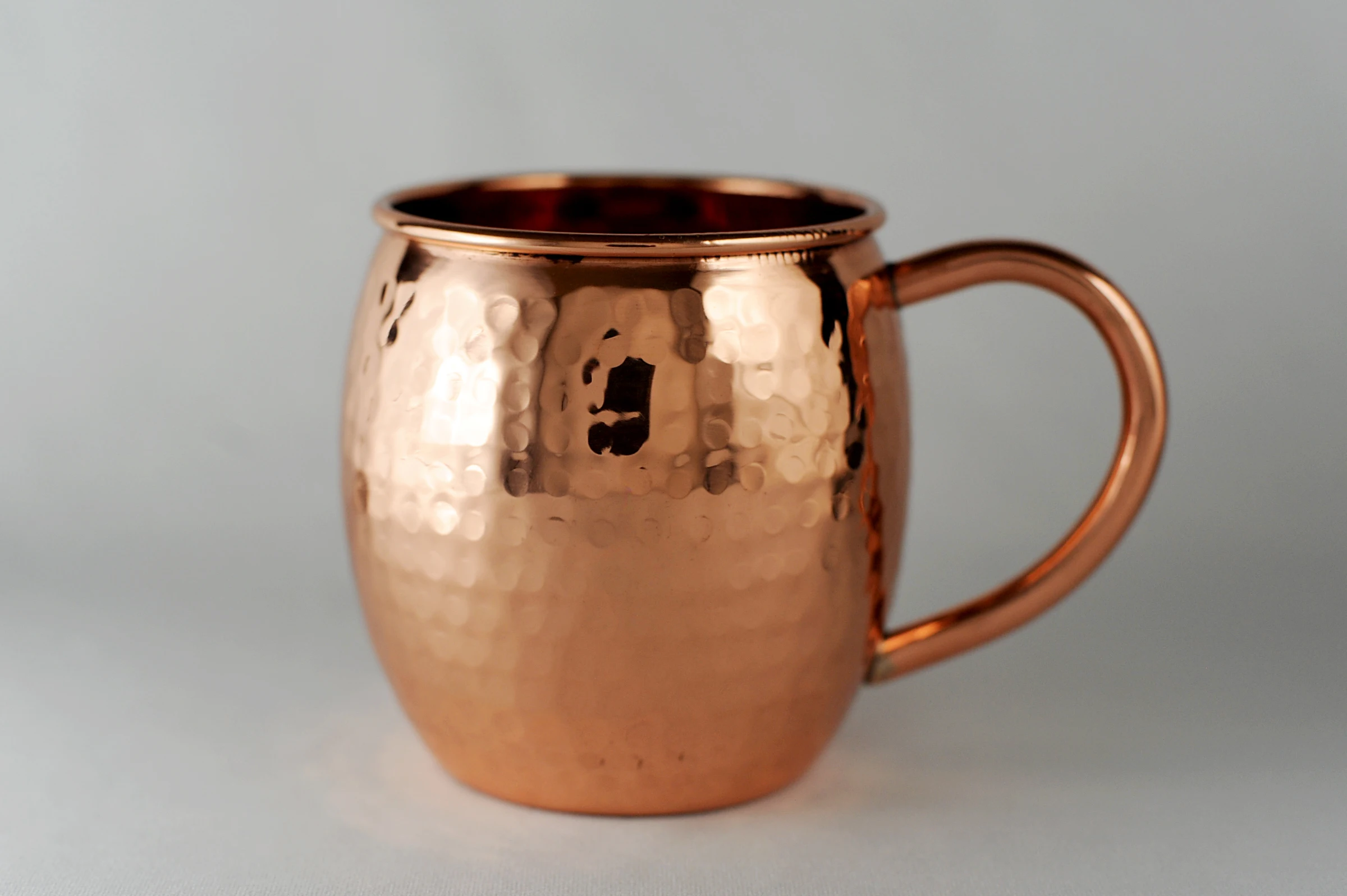 Premium 100% Solid Copper Moscow Mule Mugs - Exquisite Craftsmanship for Authentic Refreshment