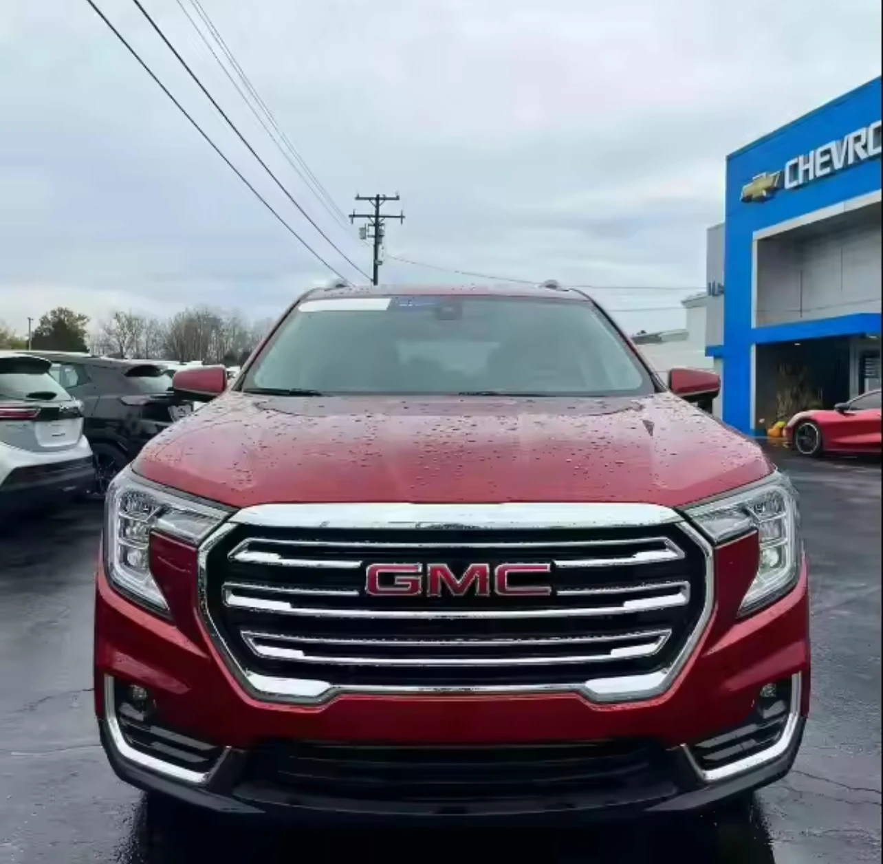 2022 GMC Terrain SLT AWD б/у легкий кожаный внедорожник с 8L турбодвигателем механическая коробка передач и Размер шины R16 левое Рулевое управление