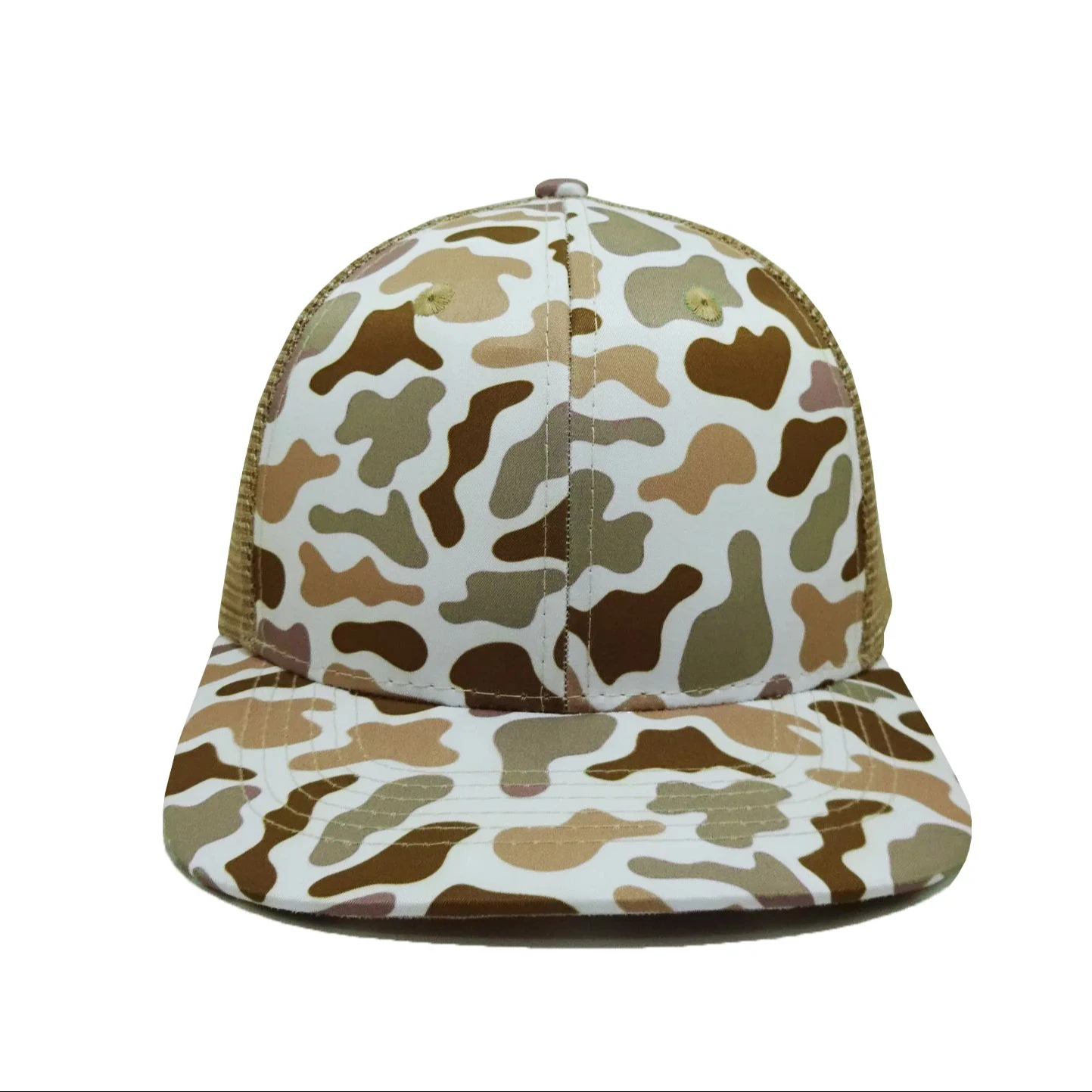 Custom Logo Trucker Hats Richardson 112 Ducks Camo Wholesale Blank Hunting Camo Trucker Caps Hats 6 Panel Curved Brim Sport Cap