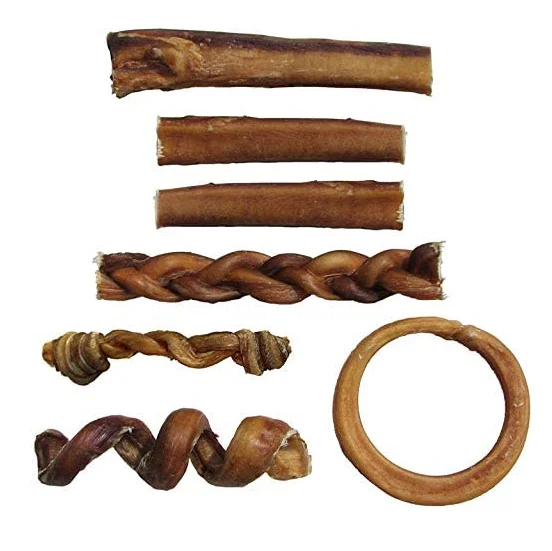Natural Bully Stick Healthy For Dog Food Best Quality Dry Bully Stick  2 4 6 8 12 Inches Dog Chew Bully Sticks
