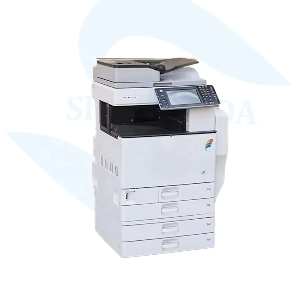 Used 4502 Copier 3 in 1 Copiadora Multifunctional Digital  Duplicator for Ricoh C4502 Office Photocopier Printing Machine