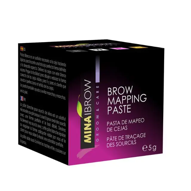 Customized Private label Positioning 5gm White Shaping Contour Permanent Makeup Microblading Lip Eyebrow Brow Mapping Paste
