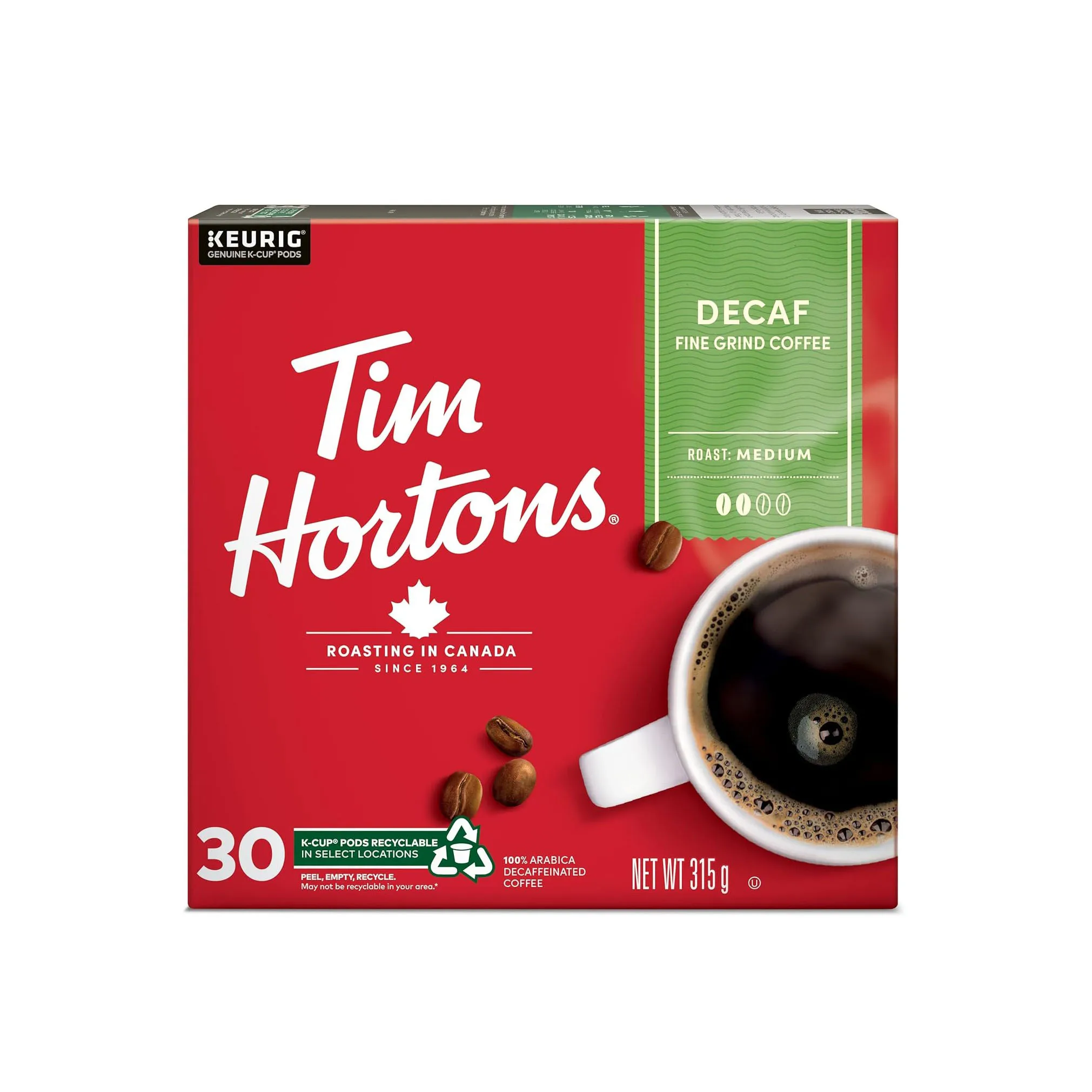 Tim Hortons оригинальный молотый кофе 12 унций