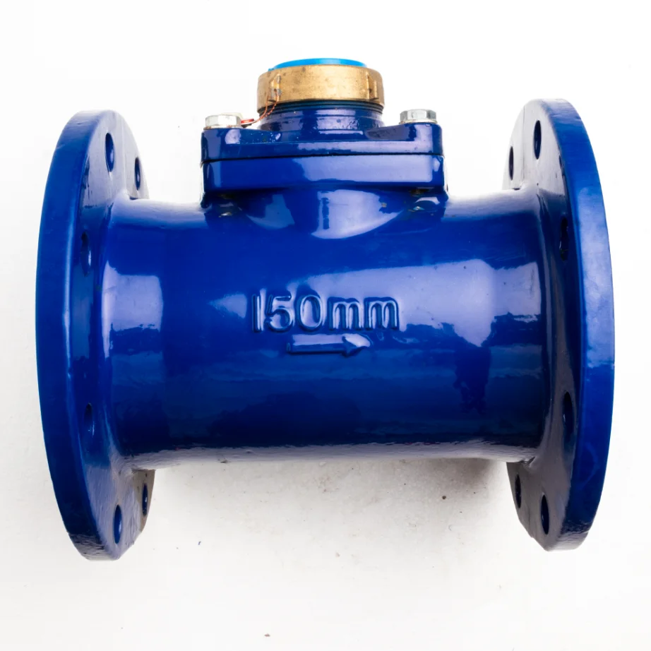 mechanical large caliber flanged end 50mm dn50 woltman cold water meter hot water meter