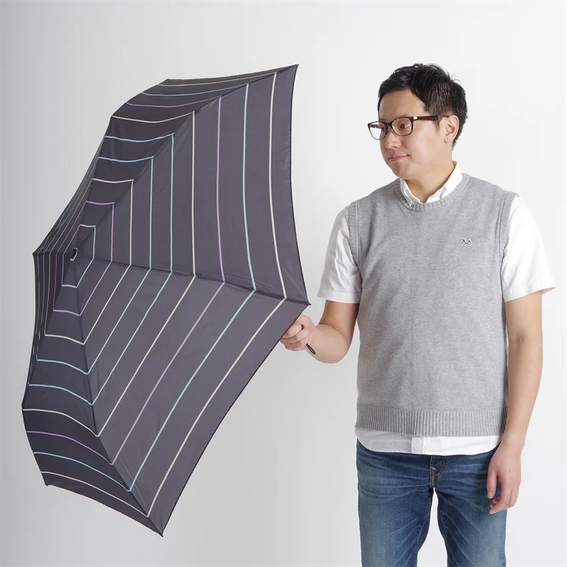 compact umbrella smart light border carbon mini 60