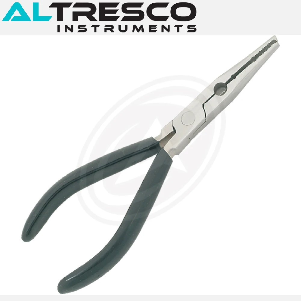 Fishing Pliers Stainless Steel Long Nose Available in Straight & Curved