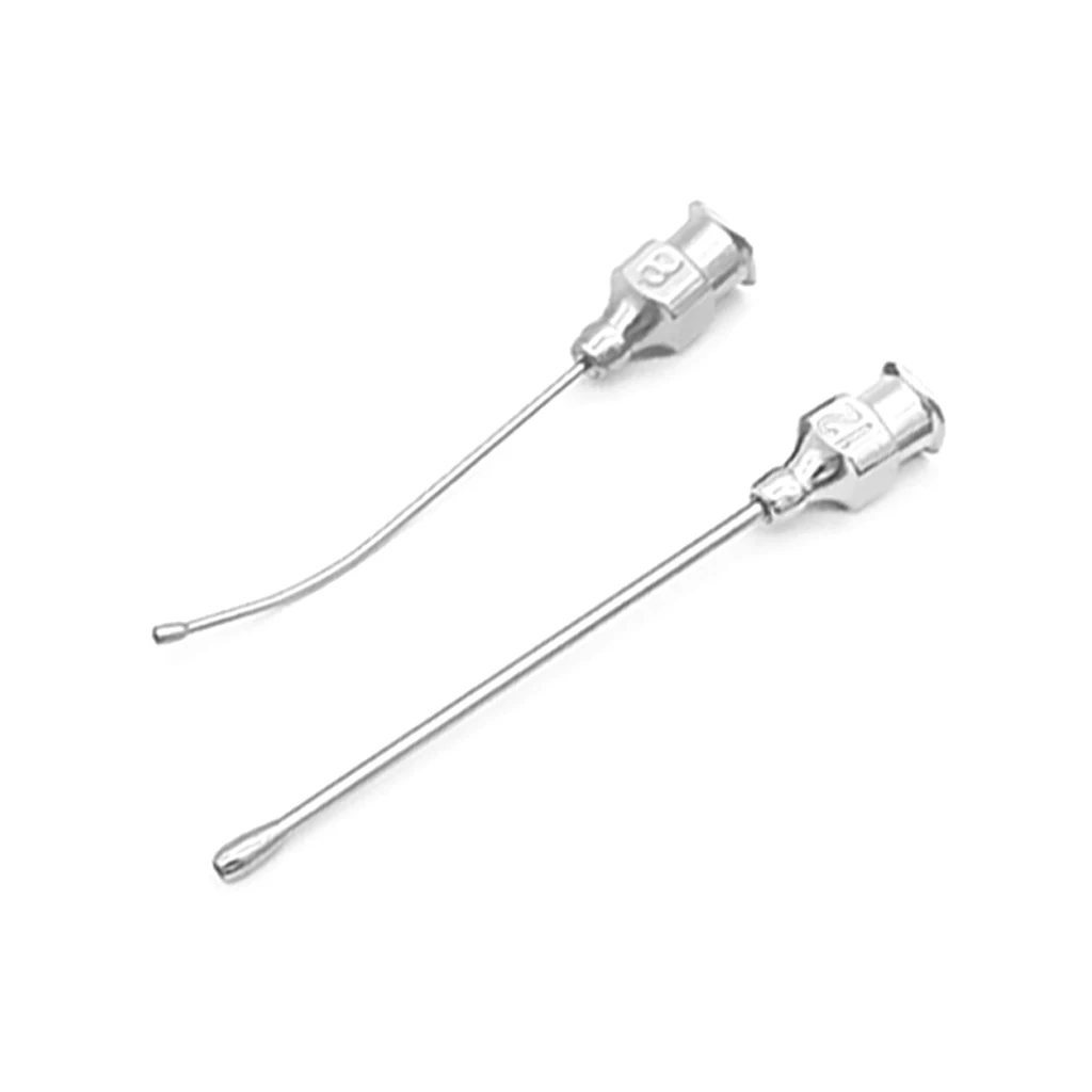 Reusable Veterinary Cannula Pet Bird Drench Cannula for Oral Gavage Feeding for Rats and Mice