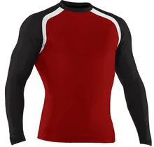 High Quality OEM custom design Long Sleeve Rash guard Custom Sublimation Printing MMA Rash Guard
