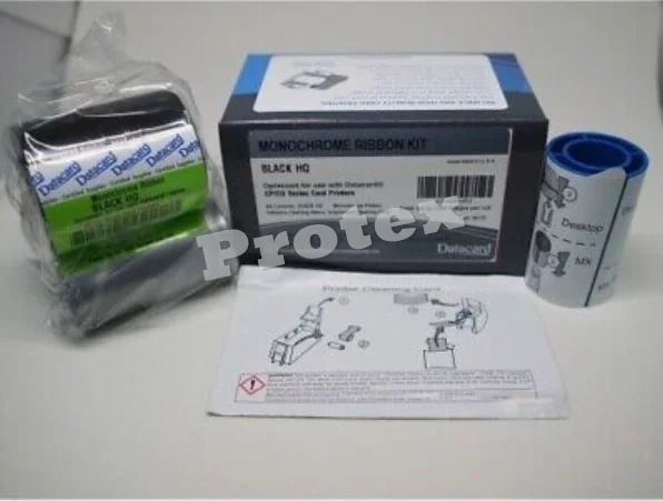 Datacard CP40 CD800 Card Printer Ribbon Black HQ Monochrome Ribbon 533000-053