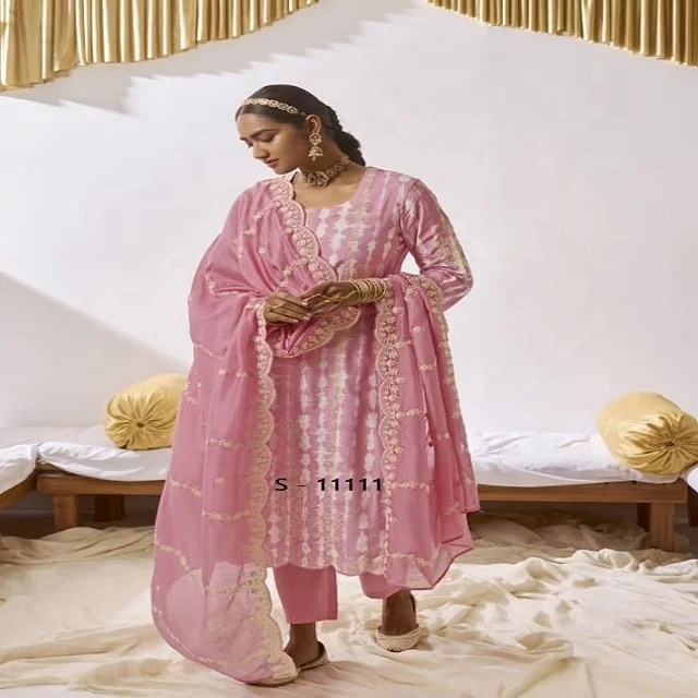 Распродажа пакистанские платья модные арабские женские Salwar Kameez для мирового поставщика и