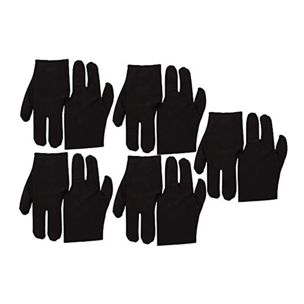 OEM Wholesale Best 3-Finger Snooker & Billiard Gloves Cut Cue for Pooling Table Players