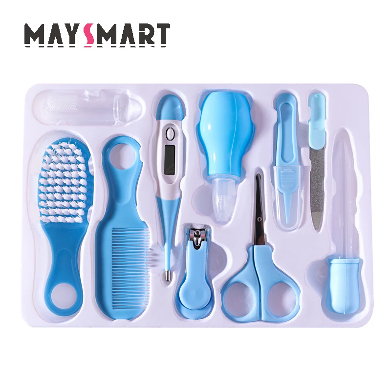 Baby care set of 10 sets mother and baby nail clipper comb nose sucker combination baby nail clipper set