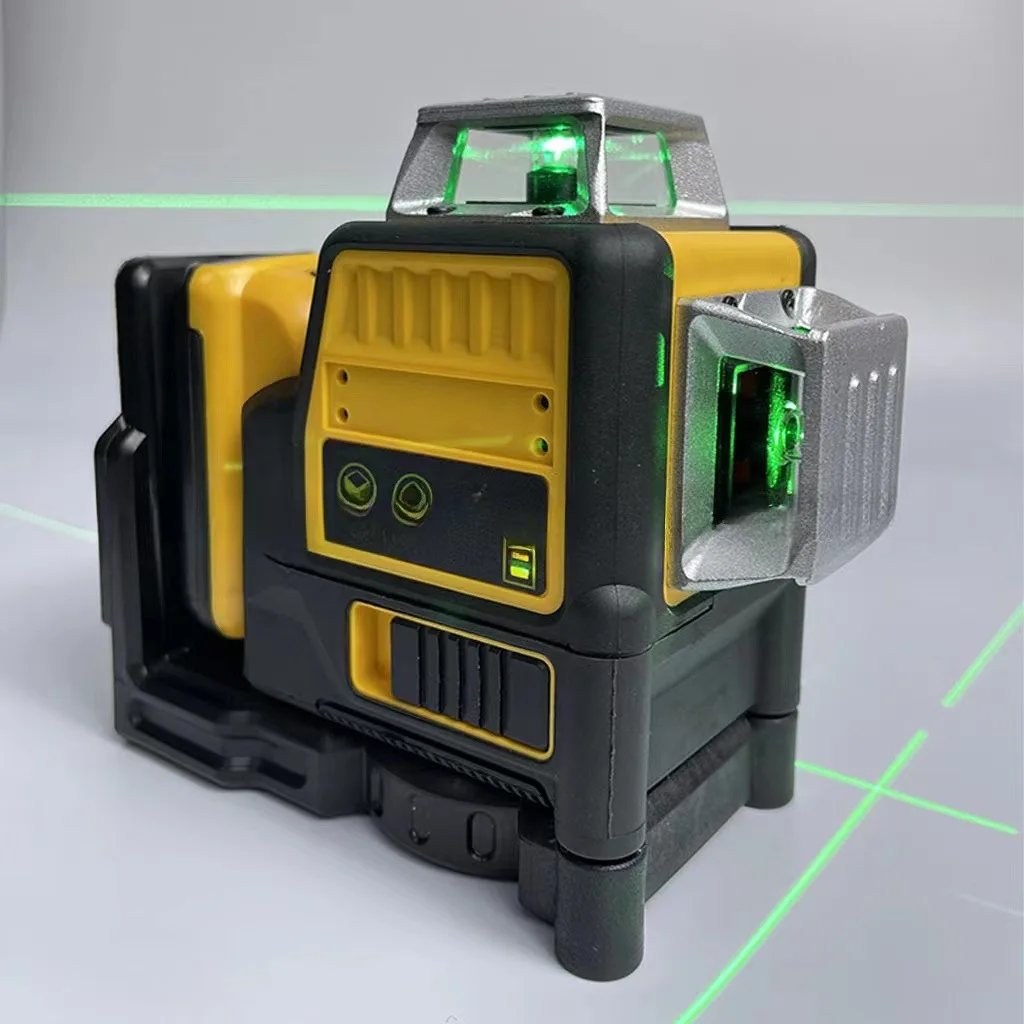 Super Cheap industrial laser level 12 lines 3d self-leveling 360 lithium battery green beams nivel laser Rotary laser level