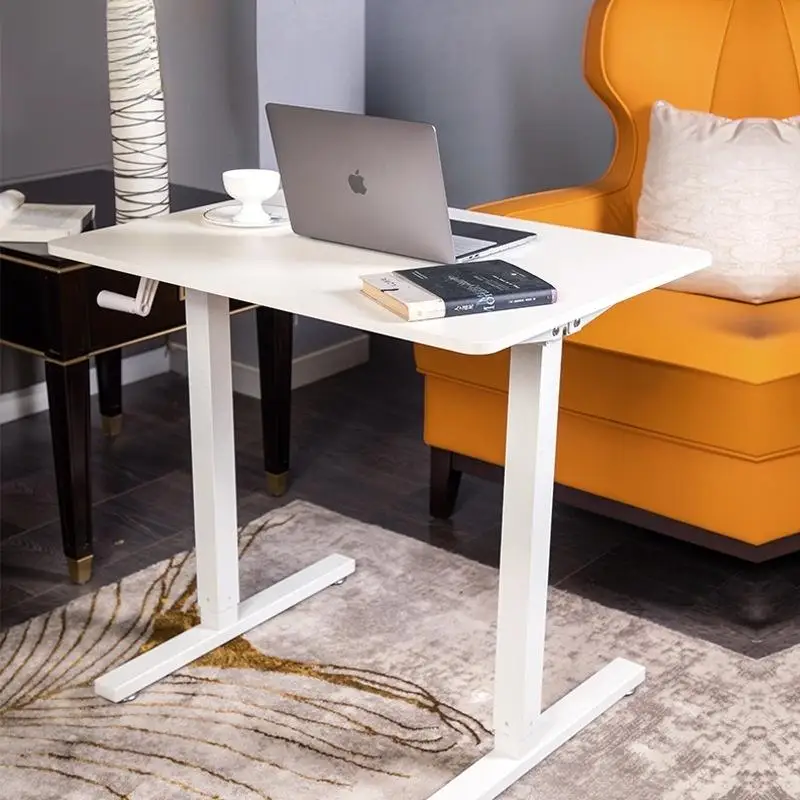 Home Office Lifting Computer Desk Adjustable Student Standing Desk Easy Assemble Gaming Study Table