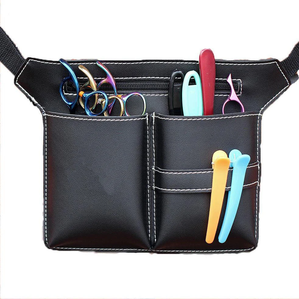 Hair Scissor Pouch Holster for Hairdressers Salon Hair Stylist Barber Scissors Shear Hairdressing Tools Holder Case Bag