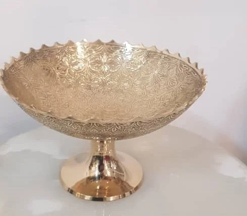 Wholesale Wedding Party & Events Designer brass fruits Bowls Luxury brass Modern Serving Bowl