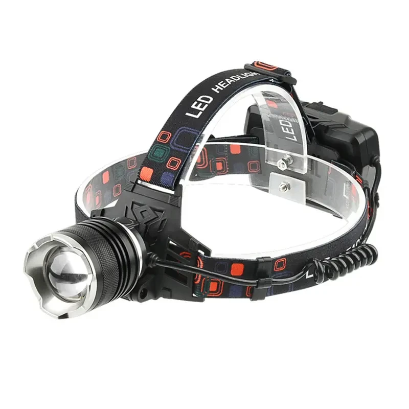 P50 P70 P90 Outdoor Camping LED Waterproof Zoomable USB Rechargeable 18650 Battery Head Lamp