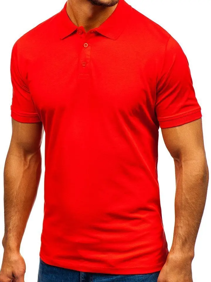 Wholesale Custom Design High Quality Plain Mens Golf Lapel Polo Shirt for Sports Men Casual Smart Embroidered