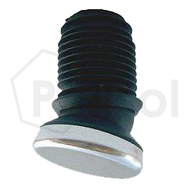 Articulated foot with chrome-plated steel base