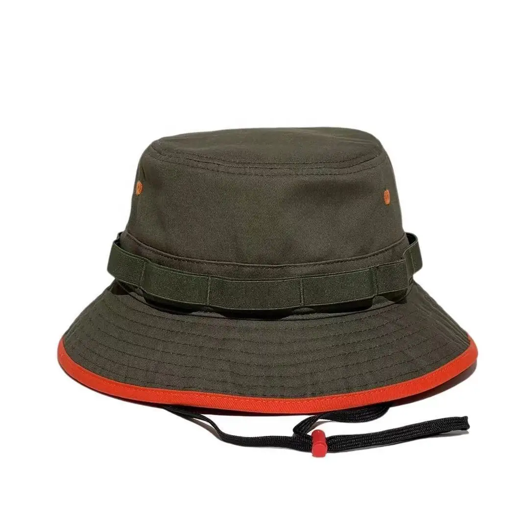 Manufacturers Wholesale Breathable Wide Brim Fishing Hats Wth Embroidery Logo Custom Bucket Hat