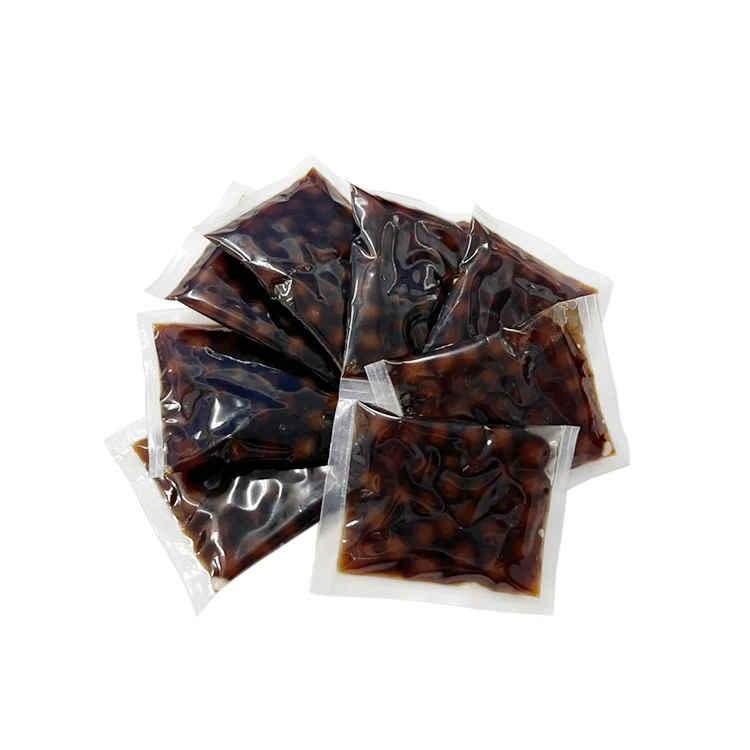 Factory Direct Supply Taiwan Instant  Brown Sugar Boba Pearls For Sale
