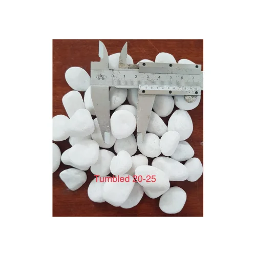 Best Production Natural Stone for Garden Decoration Snow White River Pebble Cobble Stones From Vietnam Manufacture Outdoor