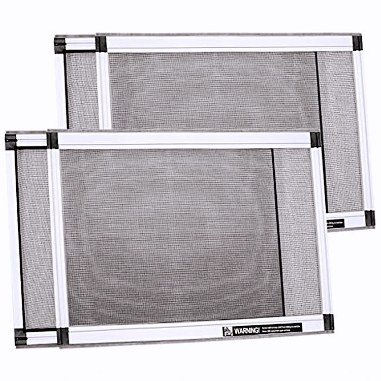 Aluminium Frames Retractable Fiberglass Mosquito Screen Mesh Insect Net Sliding Window Screen