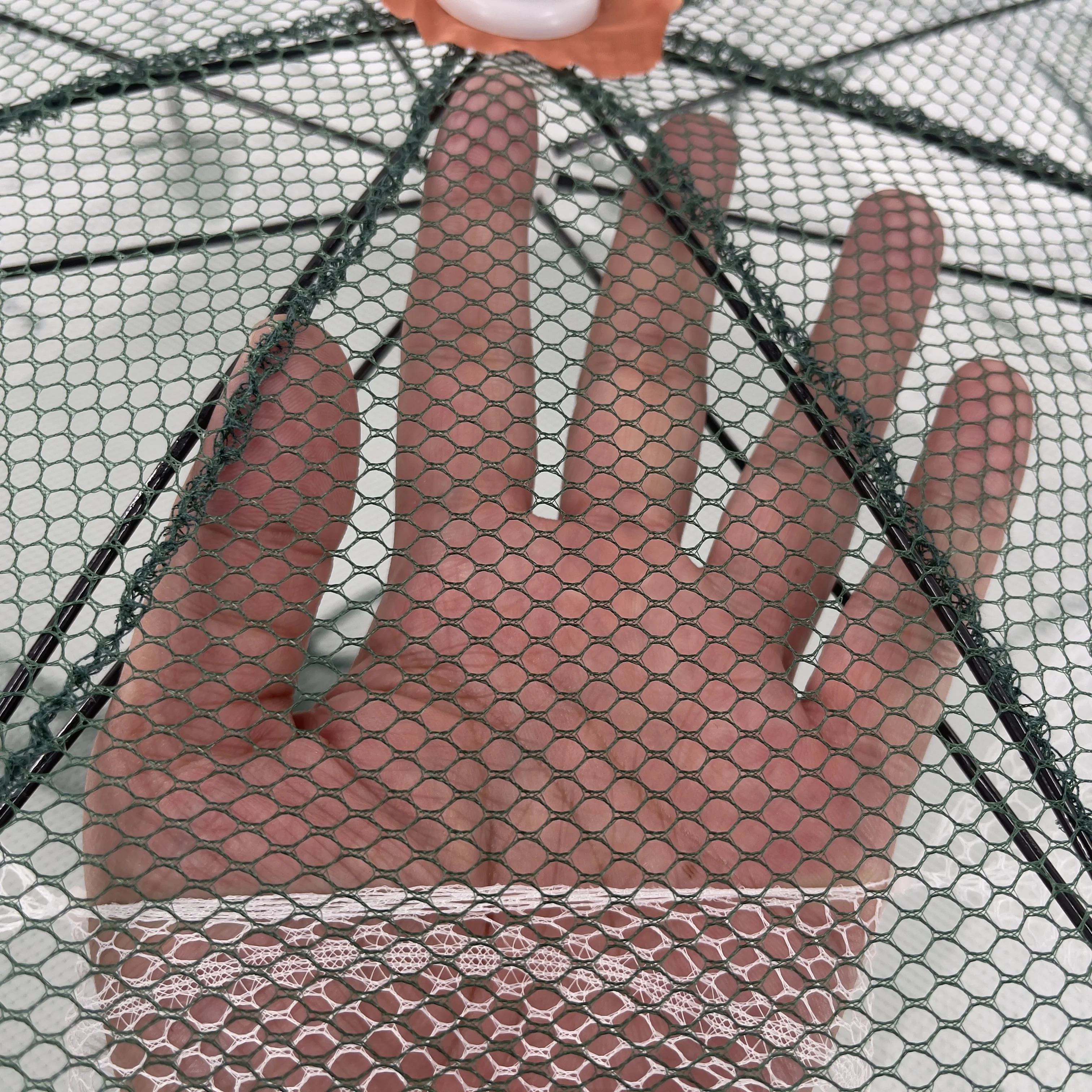 Foldable Fishing Bait Trap Cast Net Cage for Catching Small Bait Fish Eels Crab Lobster Minnows Shrimp
