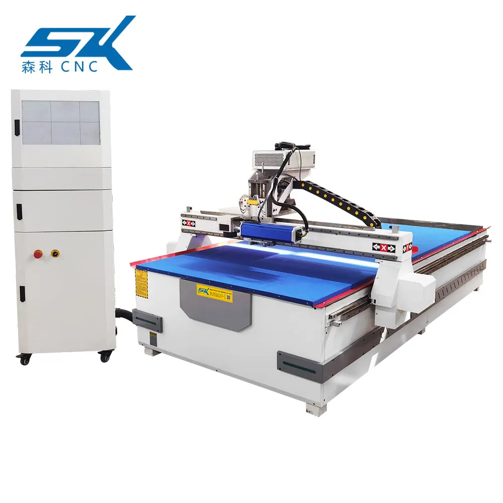 Large format cnc  led lighted surface smart mirror glass medicine cabinet sandblasting marking engraving laser etching machine